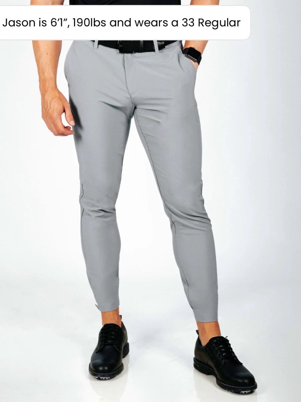 PRIMO Men’s Light Gray Golf Jogger (TALL)